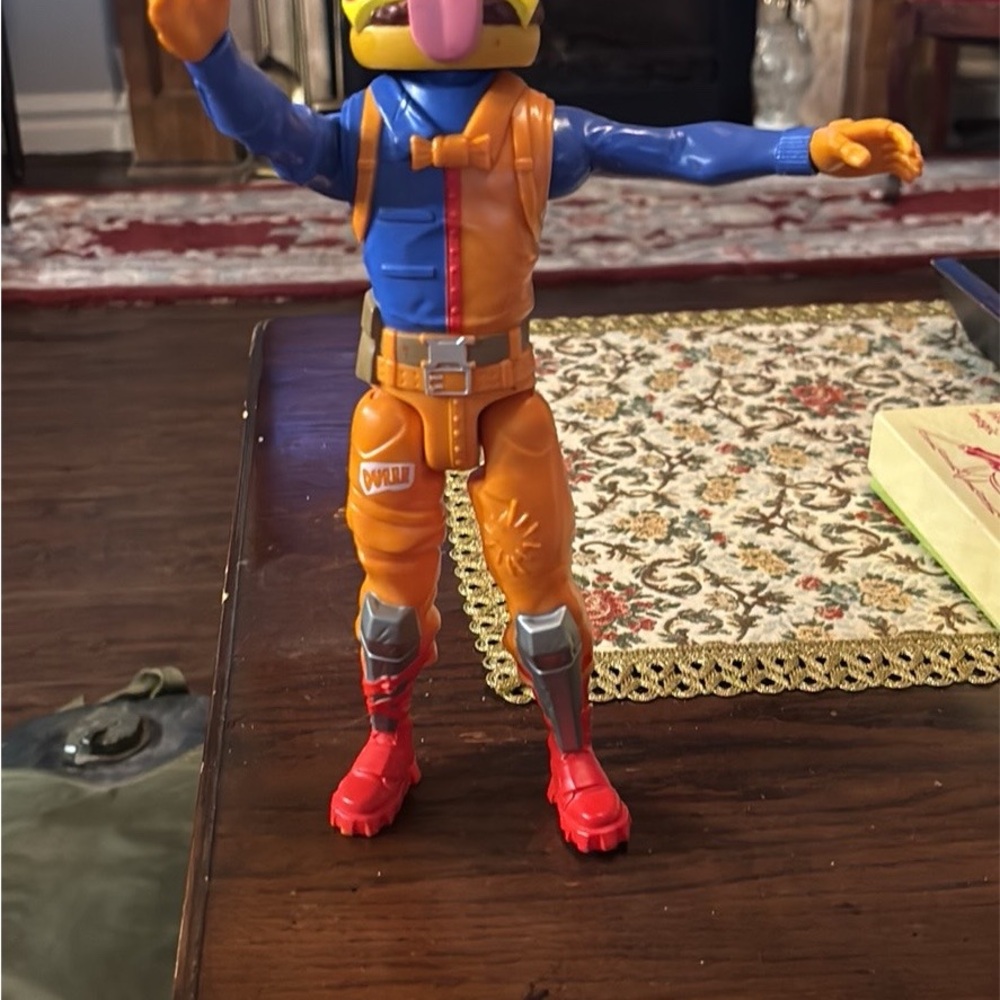 Fortnite Beef Boss 12” Big Figure Jazwares Durr Burger 2019